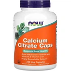 Витамины и минералы NOW Foods Calcium Citrate Caps 240 вег капсул