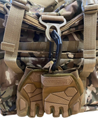 Перчатки тактичні KOMBAT UK Alpha Fingerless Tactical Gloves M 5060545657546 - зображення 9