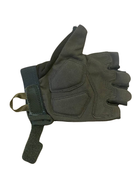 Перчатки тактичні KOMBAT UK Alpha Fingerless Tactical Gloves S 5060545657577 - зображення 4
