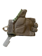 Рукавички тактичні KOMBAT UK Alpha Fingerless Tactical Gloves S 5060545657454 - изображение 5