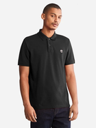 Koszulka polo męska Timberland TB0A26N4 XL Czarna (196010301500) - obraz 1