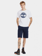 T-shirt męski bawełniany Timberland TB0A2C2R M Biały (193393784104) - obraz 4