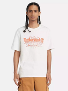 T-shirt męski bawełniany Timberland TB0A5UFU XXL Biały (194903902834)