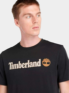 Футболка бавовняна довга чоловіча Timberland TB0A5UPQ L Чорна (194902997190) - зображення 4