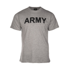 Футболка с рисунком ARMY S Grey