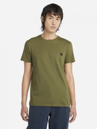 T-shirt męski bawełniany Timberland TB0A2BPR XL Khaki (194902951154) - obraz 1