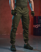 Армейские мужские штаны на резинке Bandit 2XL олива (11469) - изображение 1