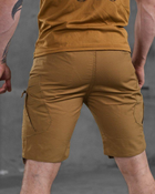 Тактичні чоловічі шорти з подовженими колінами XL койот (87459) - зображення 3