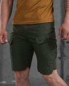 Тактичні чоловічі шорти з подовженими колінами M олива (87460) - зображення 3