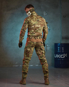 Тактический штурмовой костюм с наколенниками штаны+убакс L мультикам (87530) - изображение 3