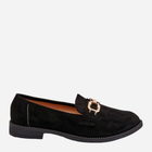 Loafersy damskie Misal 37 Czarne (5905677080667)