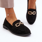 Loafersy damskie Misal 40 Czarne (5905677080698) - obraz 6