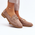 Loafersy damskie Misal 39 Jasnobeżowe (5905677080568) - obraz 2