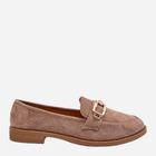 Loafersy damskie Misal 40 Jasnobeżowe (5905677080575) - obraz 1