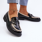 Loafersy damskie S.Barski HY336A 40 Czarne (5905677148848) - obraz 8