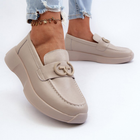 Loafersy damskie S.Barski LR490 38 Beżowe (5905677196726) - obraz 5