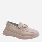 Loafersy damskie S.Barski LR490 40 Beżowe (5905677196740) - obraz 3