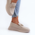 Loafersy damskie S.Barski LR490 40 Beżowe (5905677196740) - obraz 6