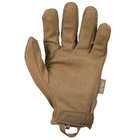 Тактичні рукавиці Mechanix Original Gloves Coyote Brown Size L - изображение 9