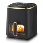 Аерофритюрниця електрична BITEK BT-5335 7.5 л 3500 Вт Air Fryer Чорний