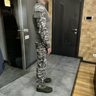 Штани тактичні Combat з пазами під наколінники, полікоттон, піксель НАТО, розмір M, штани для військових - зображення 9