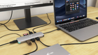 USB Hub i-Tec USB-C Metal Nano Docking Station 4K HDMI LAN + Power Delivery 100 W Grey (C31NANODOCKLANPD) - obraz 4