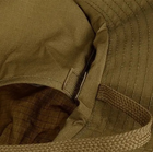 Панама Sturm Mil-Tec British Boonie Hat with Neck Flap R/S XL Coyote - зображення 9