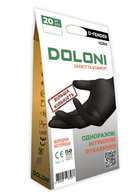 Рукавички одноразові нітрилові чорні Doloni D-FENDER XL 20 шт - зображення 3