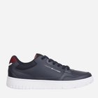 Sneakersy męskie do kostki Tommy Hilfiger THIFM0FM04693DW5 45 Granatowe (8720644410868)