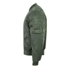 Куртка летная MA1 Sturm Mil-Tec Olive 2XL (Олива) Тактическая - изображение 4