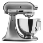Кухонна машина KitchenAid Artisan 4,3 л 5KSM95PSECU з відкидним блоком сріблястий
