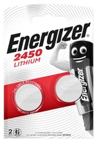 Батарейки Energizer літієві CR2450 блістер, 2 шт