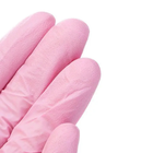 Рукавички MediOk нітрилові без тальку Rose Sapphire рожеві S 100 шт (0306888) - зображення 2