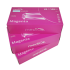 Рукавички нітрилові MediOk без тальку Magenta рожеві XS 100 шт (0304679) - зображення 3