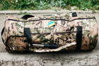 Универсальная сумка баул военная, армейский баул мультикам Оксфорд 100 л тактический баул-рюкзак - изображение 7