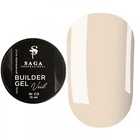Гель для нарощування Saga Builder Veil Gel №09 15 мл (Молочно бежевий)