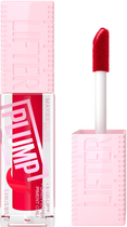 Блиск-плампер для губ Maybelline New York з екстрактом перцю чилі 004 Red Flag 5.4 мл (30166394)