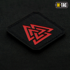 Нашивка M-Tac Валькнут Laser Cut Black/Red - изображение 1