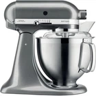 Кухонная машина KitchenAid Artisan 4,8 л 5KSM185PSEMS с откидным блоком серебряный медальон