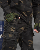 Тактический военный полевой костюм Murena ( Куртка + Штаны ), Камуфляж: Мультикам, Размер: L - изображение 8