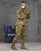 Тактический военный полевой костюм горка 7.62 ( Китель + Штаны ), Камуфляж: Пиксель ВСУ, Размер: XXL - изображение 3