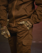 Тактический военный полевой костюм Varan ( Китель + Штаны ), Камуфляж: Койот, Размер: XXL - изображение 7