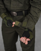 Тактичний військовий костюм Union ( Кітель + Штани ), Камуфляж: Олива, Розмір: XXXL - зображення 6