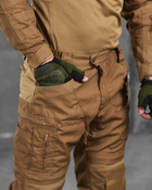 Тактический военный полевой костюм Polygon ( Убакс + Штаны ), Камуфляж: Койот, Размер: S - изображение 8