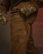 Тактичний військовий польовий костюм Varan ( Китель + Штани ), Камуфляж: Койот, Розмір: XXXL - зображення 8