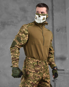 Тактичний військовий польовий костюм гірка Ahiles ( Кітель + Убакс + Штани ), Камуфляж: Піксель, Розмір: XXL - зображення 9