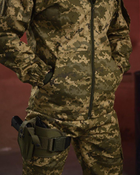 Тактичний військовий костюм AX/13 (Кітель + Штани), Камуфляж: Піксель, Розмір: XL - зображення 6