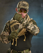 Тактичний військовий польовий костюм Hunter ( Убакс + Штани ), Камуфляж: Піксель, Розмір: M - зображення 5