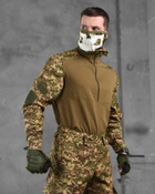 Тактичний військовий польовий костюм гірка Ahiles ( Кітель + Убакс + Штани ), Камуфляж: Піксель, Розмір: L - зображення 9