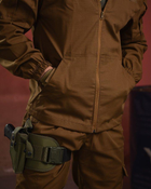 Тактический военный полевой костюм Varan ( Китель + Штаны ), Камуфляж: Койот, Размер: M - изображение 6